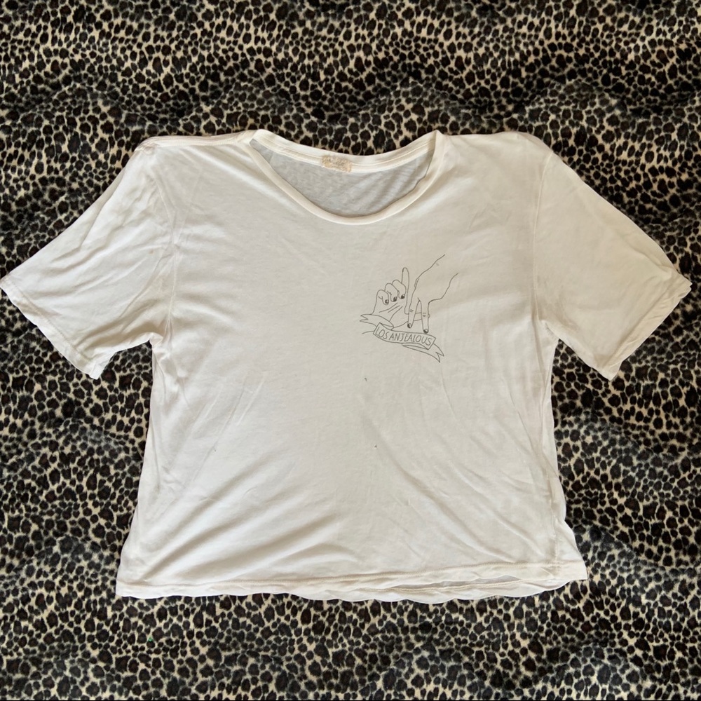 🌴Los Anjealous Crop Tee🌴